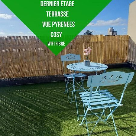 Le Belvedere Dernier Etage Avec Terrasse Wifi Fibre Lejlighed Tarbes Eksteriør billede